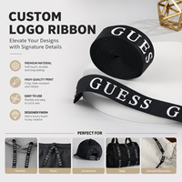 Bande élastique douce et durable certifiée Aoya Oeko-Tex 100, sangle en tissu écologique avec logo personnalisé pour sacs et chaussures, ceinture