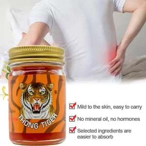 Produit de Santé 50g Pommade à Soulagement Rapide de la Douleur pour l'Arthrite Genou Dos Épaule Logo Personnalisé Crème Baume du Tigre de Thaïlande - Product Image 2