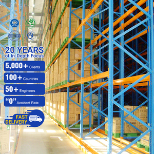 עומס חזק קיבולת מחסן תעשייתי צר קווי פלדה מערכת מתלה rackking עבור מערכת אחסון מזרן - Product Image 1