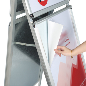 Panneau de <span class=keywords><strong>trottoir</strong></span> <span class=keywords><strong>en</strong></span> aluminium A1 un présentoir <span class=keywords><strong>d</strong></span>'affiche de cadre signe de <span class=keywords><strong>trottoir</strong></span> avec la tête - Product Image 4