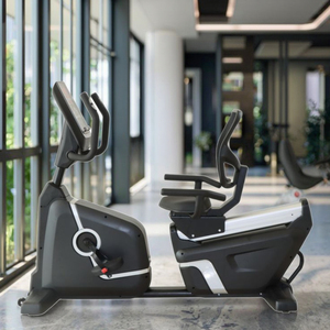 Gym commerciale professionnelle Fitness Machine Cardio contrôle magnétique vélo d'exercice horizontal vélo <span class=keywords><strong>elliptique</strong></span> couché - Product Image 6