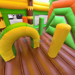 Château gonflable, parc à dinosaures gonflable, château rebondissant avec toboggan, structure de jeux gonflable commerciale pour enfants, trampoline rebondissant - Product Image 6