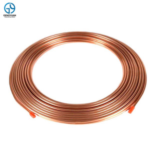 Tuyau en <span class=keywords><strong>cuivre</strong></span> AC de haute qualité 1/2 "3/4" de diamètre C10100 C10200 C11000 Tubes en <span class=keywords><strong>cuivre</strong></span> - Product Image 3