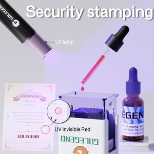 Encre invisible fluorescente UV à séchage rapide GDLEGEND pour tampon auto-encreur, tampon encreur, encre invisible UV pour sceau - Product Image 3