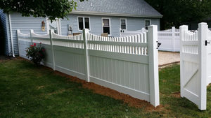 Prix abordable 6'Hx8'W Clôture de jardin en métal blanc Serres Panneaux de clôture avec insert en aluminium - Product Image 4