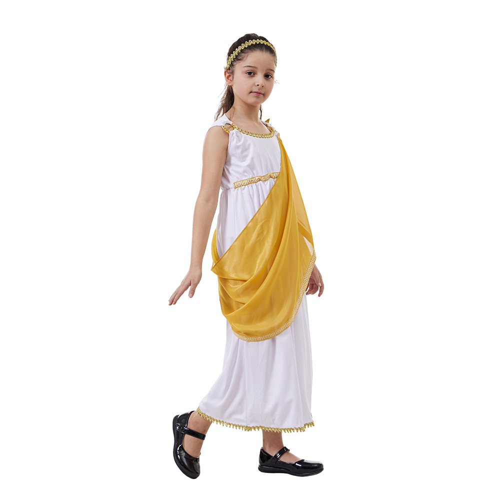 Athena Costume Roman Goddess Costume Child Greek Goddess