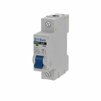Interruptor de Circuito de CC Solivo 250V 1P 16A 6kA de Alta Capacidad de Ruptura, MCB Solar Fotovoltaico MXB1-63Z