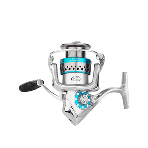 Carrete de Pesca Giratorio Ryobi Lone Wolf 2500 3500 5500, Cuerpo de Metal, Pesca en Mar y Roca, Lanzamiento a Larga Distancia - Product Image 1