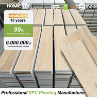 SPC-Bodenbelag 4mm Luxus-Vinyl für Wohnungen und Gewerbliche Bodenprojekte