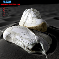 Chaussures de course à pied personnalisées, à la mode, à la mode, avec logo en cuir multicolore, best-seller, baskets personnalisées pour hommes