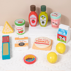 ชุดขวดเครื่องปรุงสำหรับเล่นบทบาทสมมติ ของเล่นครัวจำลองอเนกประสงค์ เสริมสร้างพัฒนาการสำหรับเด็ก - Product Image 3