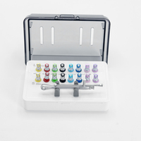 Kit de réparation d'implants dentaires : tournevis codés par couleur pour différents systèmes d'implants et abutments