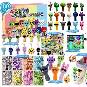 <span class=keywords><strong>Calendrier</strong></span> de l'<span class=keywords><strong>avent</strong></span> italien Brainrot 24 jours Tung Tung Tung Sahur compte à rebours boîte-cadeau pendentif ornements Tralala décor de vacances <span class=keywords><strong>Anime</strong></span> - Product Image 1