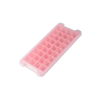 Bac à glaçons en silicone de qualité alimentaire à 24 cavités, couleur personnalisée, pour réfrigérateur, congélateur, usage quotidien, cuisine, bar