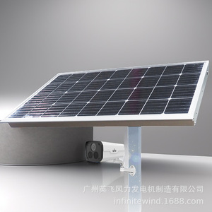 แผงโซลาร์เซลล์ 12V สำหรับกล้องวงจรปิดภายนอกอาคาร พร้อมระบบกักเก็บพลังงานสำหรับระบบเฝ้าระวัง - Product Image 4