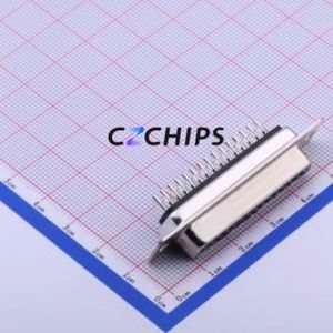 DS1035-44FBNSiSS D-Sub/VGA Connector Connector High Density D-Sub Female 44P Solder Wire Type - Product Image 1