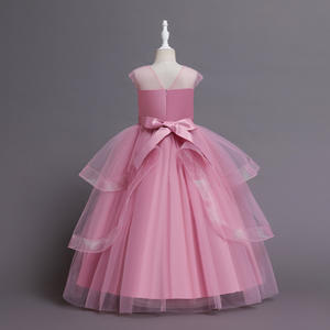 Elegante vestido <span class=keywords><strong>de</strong></span> boda <span class=keywords><strong>de</strong></span> flores y Navidad para niña, estampado <span class=keywords><strong>de</strong></span> encaje Formal, blanco, fiesta, graduación, larga comunión, <span class=keywords><strong>2022</strong></span> - Product Image 3