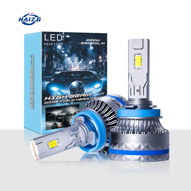 HAIZG Auto Car Led Luces Faro Delanteros 120W 24000LM H1 H7 H11 Car H4 LED Light HEADLIGHT Bulb Led for Car