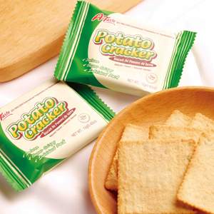 Bán nhà máy trực tiếp 170g cá nhân đóng gói hương vị ban đầu Bánh quy trứng mặn giòn văn phòng đồ ăn nhẹ hộp đóng gói tùy chỉnh - Product Image 1