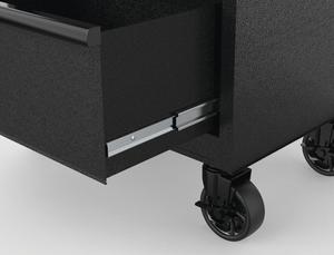 Zware uitvoering gereedschapskast met 10 laden, 52 x 18 inch, zwart - Product Image 5