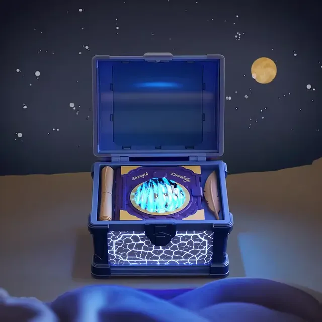 Northern Starry Sky Projector Design Children Sleep Night Light White Noise Bedroom Atmosphere Water Ripple Desk Lamp