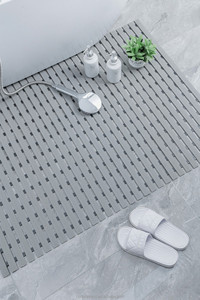 Striped PVC 24x19 Inches Antiskid Shower Bath <strong>Mat</strong> Rectangular Shower <strong>Mat</strong> <strong>Non</strong> <strong>Slip</strong> for Bathroom, Anti Skid <strong>Bathtub</strong> <strong>Mat</strong> - Product Image 5