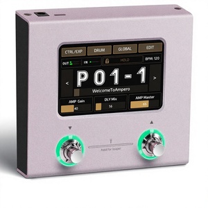 HOTONE Pedal Prosesor Multi Efek Gitar Bass Pemodelan Amp Simulasi Kabinet IR Multi Bahasa Stereo OTG USB <span class=keywords><strong>Audio</strong></span> - Product Image 1