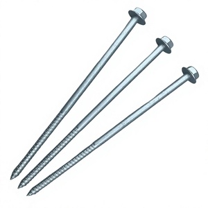 Tornillos de Cemento para Concreto M8, Cabeza Hexagonal, Acero, Autoperforantes, Extra Largos para Construcción - Product Image 2