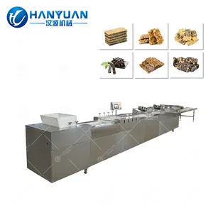 Sweet sesame candy bar makng machine sesame snap production line sesame brittle bar making machine