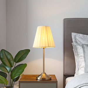 Cổ Điển Vải Cổ Điển Bảng Đèn Vàng Brass Kết Thúc Mạ Có Thể Thay Thế Chụp Đèn Cho Đám Cưới Nhà Hàng Vải Bảng Đèn - Product Image 6