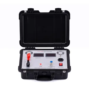 B UHV-H100A Portable Loop Resistance tTester Micro Ohm Meter Cotact Resistance Testing Equipment