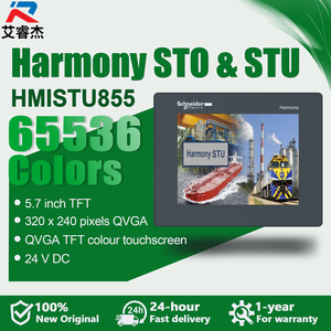 หน้าจอสัมผัส HMI สี QVGA TFT ขนาด 5.7 นิ้ว รุ่นใหม่ HMISTU855 ของแท้ 65536 สี Harmony STU หน้าจอสัมผัส 320 x 240 พิกเซล - Product Image 1
