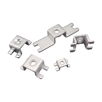 Connecteur de puissance OEM robuste M4 en acier/laiton étamé pour PCB, borne de soudure à pression, languette de soudage, matériel haute intensité