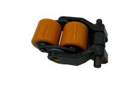 Ruedas de Poliuretano para Montacargas, Soporte de Carga, Rueda Giratoria, Fibra 1318501111 para Montacargas Linde 131 1158 T20
