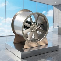 Industrieller Elektrischer 220V/380V AC Explosionsgeschützter Axialventilator Freistehend Edelstahlflügel 600mm Kugellager OEM/ODM