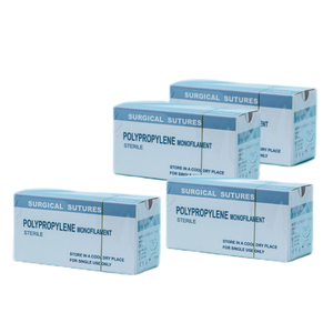 <span class=keywords><strong>Ce</strong></span> được phê duyệt không hấp thụ Polypropylene chỉ khâu với kim cho bụng và thoát vị đóng cửa nhà máy OEM cung cấp - Product Image 1