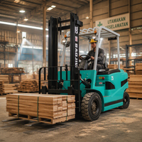 1.5 tonnes 3m 4 roues chariot élévateur électrique batterie au Lithium moteur à courant alternatif chariot élévateur CE