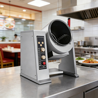 Friteuse automatique pour la cuisson des protéines végétales en restaurant végétalien, idéale pour le tofu, le tempeh et le seitan