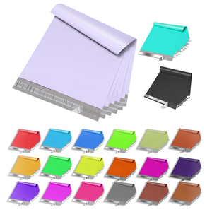 Enveloppes en polyéthylène GTU noires 6x9 pouces 0,5 mil d'épaisseur 100 pièces auto-adhésives gaufrage/débosselage personnalisables sacs d'expédition pour vêtements - Product Image 6