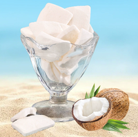 Vente en gros de copeaux de noix de coco séchés 1 kg, fruits secs croustillants, gros morceaux de chair de noix de coco séchée en provenance de Thaïlande