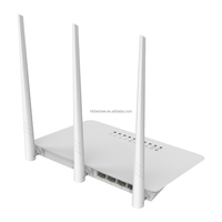 El enrutador Wifi F3 a precio de fábrica admite once idiomas en el hogar 300Mbps 1WAN + 3LAN + 2,4 GHz 5dBi enrutador Wifi enrutador inalámbrico