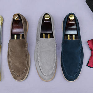 Zapatos Oxford con Textura Mate, Diseño Retro de Punta Puntiaguda, Ligeros, Transpirables, con Cierre de Cordones, Parte Superior de Cuero Valentina - Product Image 2