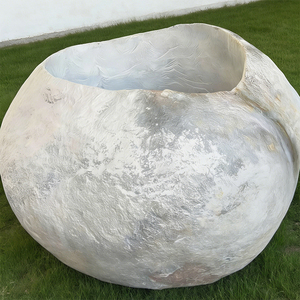 Bassin et bac à fleurs en pierre de <span class=keywords><strong>granit</strong></span> naturel de taille personnalisée, très grande taille, pour l'eau et les plantes, à vendre - Product Image 3