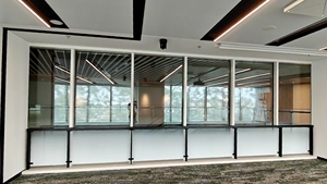 Ventana <span class=keywords><strong>de</strong></span> Vidrio Moderna Resistente al Fuego con Certificación EI90, Puertas Cortafuego Acabadas para Escaleras en Hoteles, Apartamentos y Centros Comerciales - Product Image 6