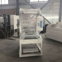 Machine de rétraction thermique automatique haute performance à tunnel d'air chaud pour films POF, feuilles, livres, articles de première nécessité, boîtes cadeaux et mousse