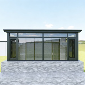 Véranda <span class=keywords><strong>en</strong></span> aluminium robuste avec capacité de charge structurelle pour charges de neige, idéale pour <span class=keywords><strong>chalet</strong></span> de montagne, hôtel de ski - Product Image 3