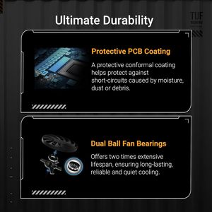 การ์ดจอ TUF Gaming GeForce 5060 Ti OC Edition 8GB GDDR7 Ti, ดีไซน์ 3.1-Slot, การ์ดจอ PCIe 5.0 - Product Image 4