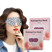 Masker Mata Premium OEM/ODM untuk Tidur Nyenyak dengan Aroma Persik, Kompres Dingin Gel Es untuk Pendinginan Instan dan Bantuan Tidur