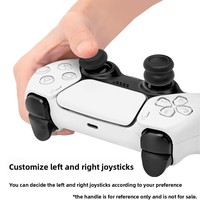 Manette de jeu compatible XBOXONE/NS PRO, joystick, embout en silicone antidérapant, capuchon de protection, augmentation de la hauteur