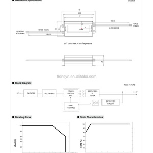 ไดรเวอร์ LED Meanwell รุ่น APC-12-350 แบบเอาต์พุตเดี่ยว 350mA แหล่งจ่ายไฟ 12V - Product Image 4